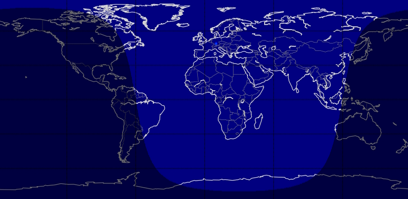 Gray Line Map